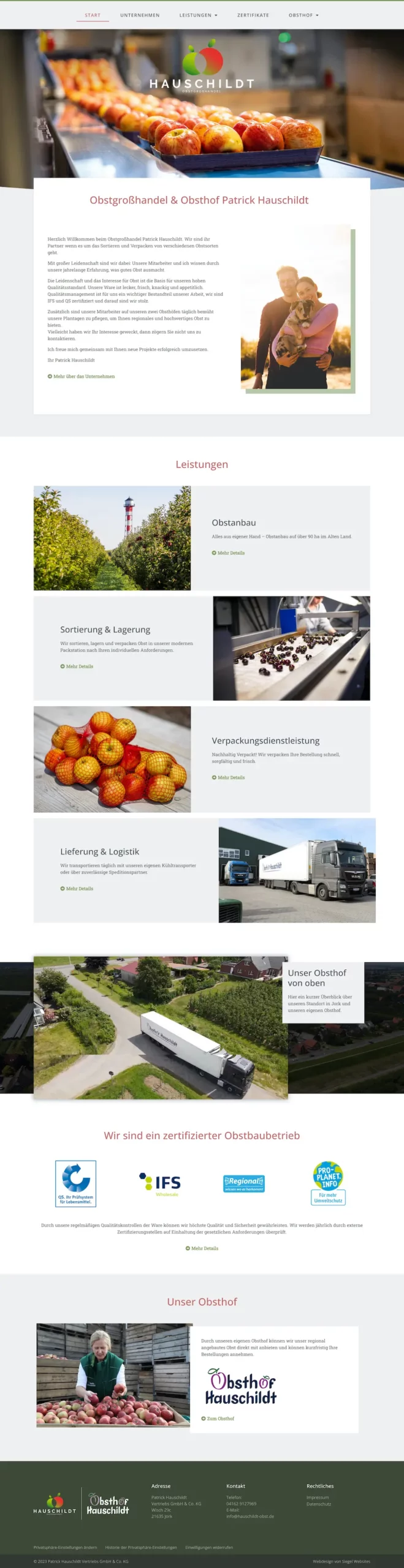 Webdesign Altes Land - Deine Webdesigner im Alten Land