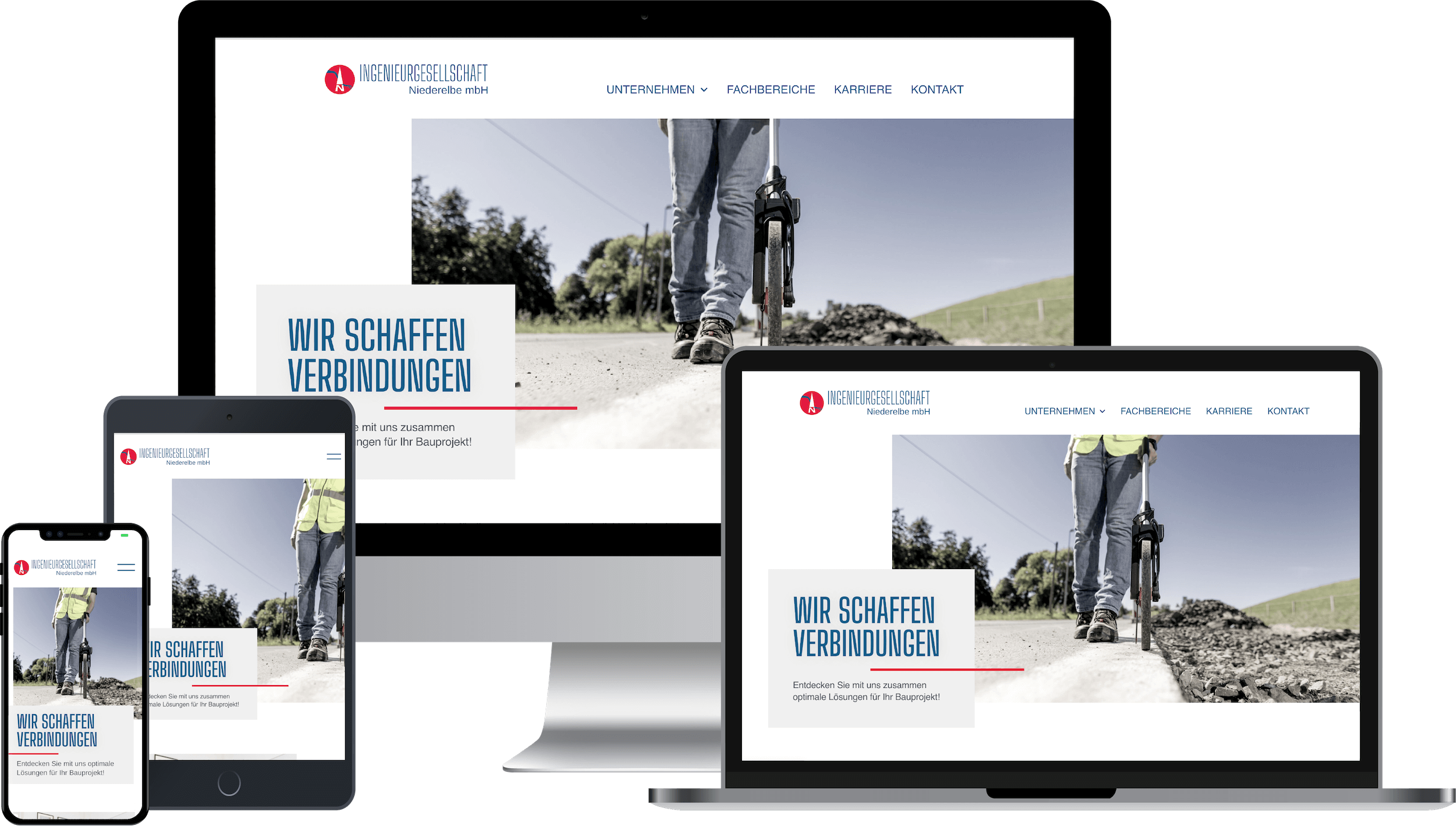 Siegel Websites Webdesign Stade Ingenieurgesellschaft Niederelbe
